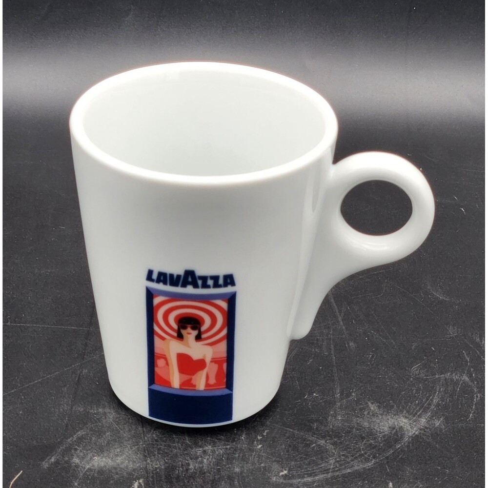 Lavazza Dolcevita Classico Coffee Mug Ceramic Cup Italy IPA Porcellane 10 fl oz